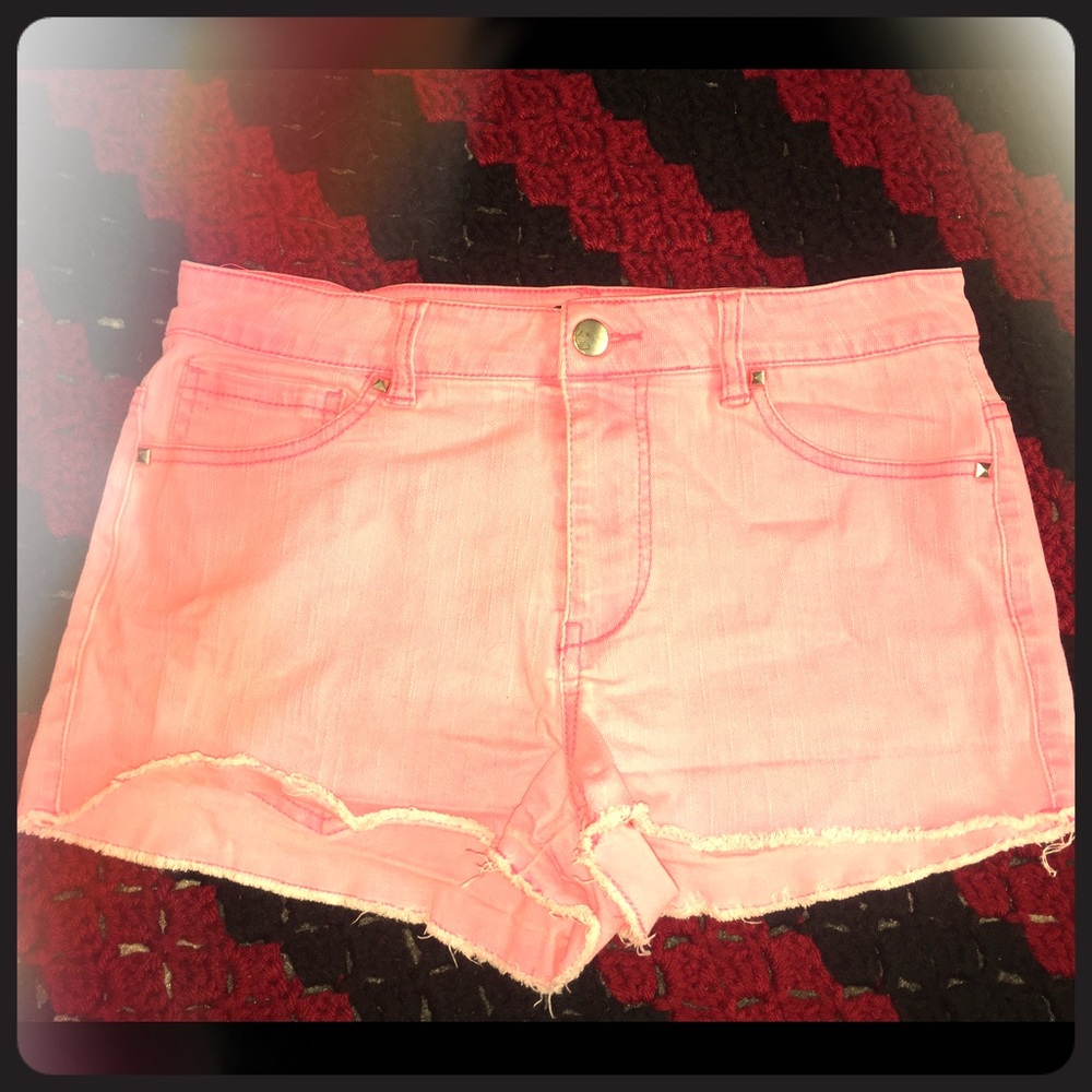 High waisted shorts